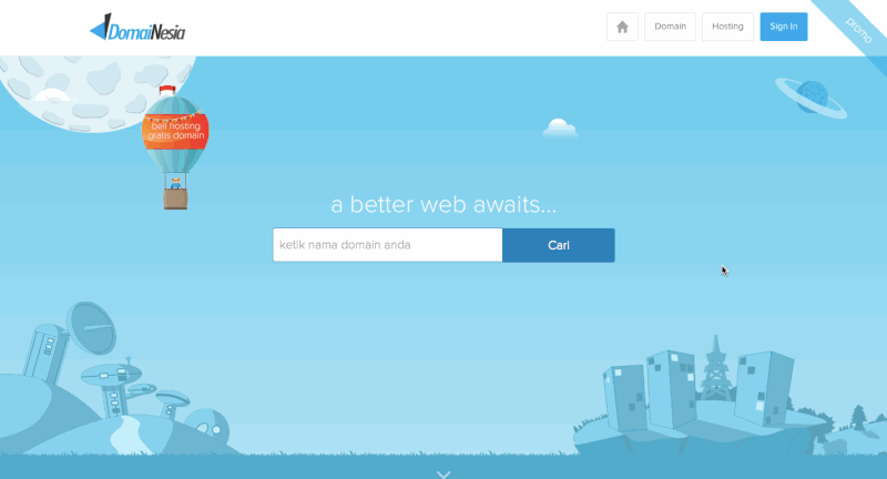 Cara Order Paket Hemat Domain dan Hosting di DomaiNesia