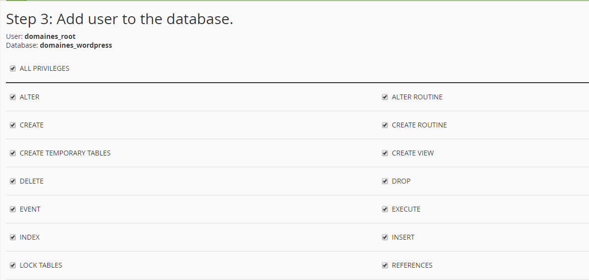 cara membuat database MySQL