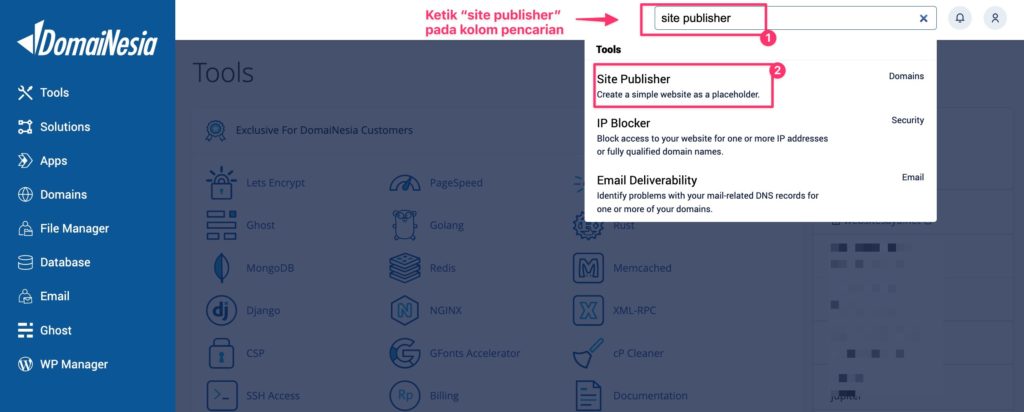 Cara Membuat Site Publisher di Website 3