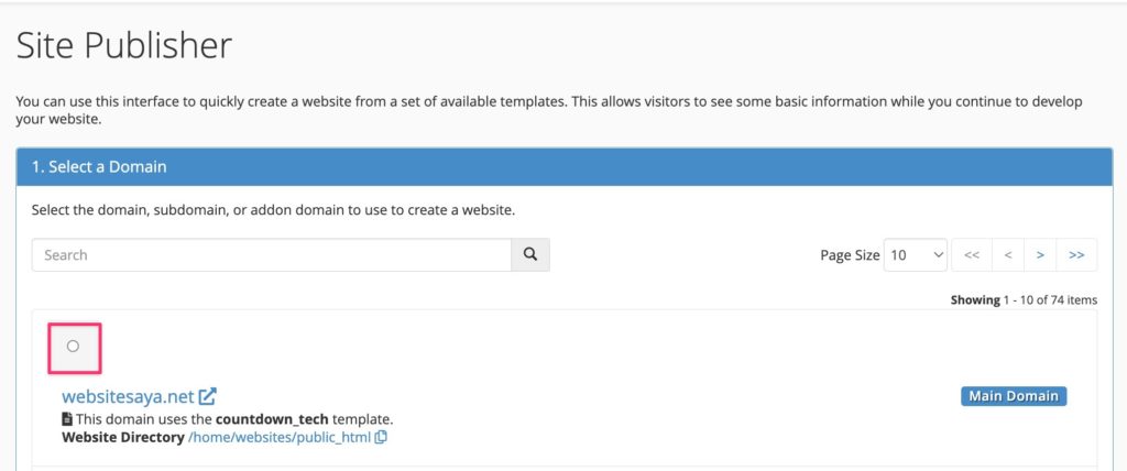 Cara Membuat Site Publisher di Website 4