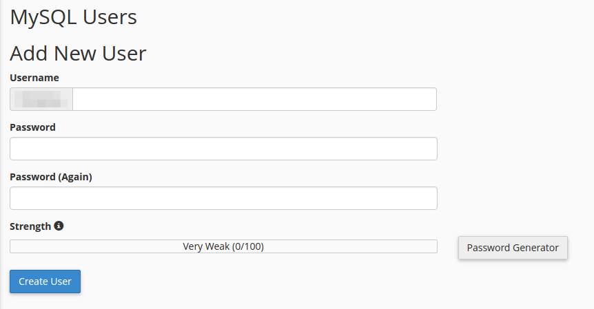 cara membuat database MySQL