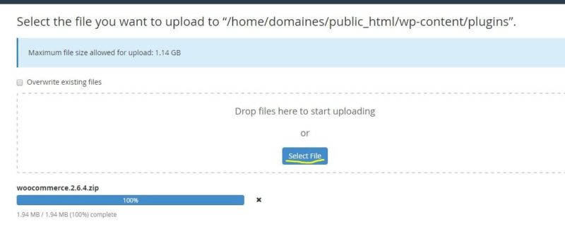 upload plugin manual di wordpress