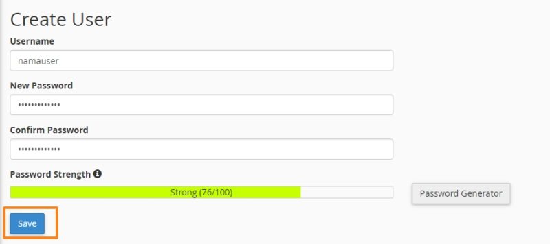 how to password protect the hosting folder in cPanel