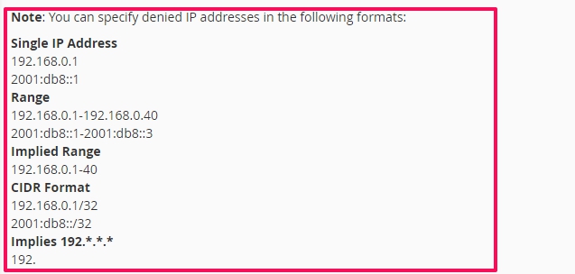 cara blokir ip address di cpanel