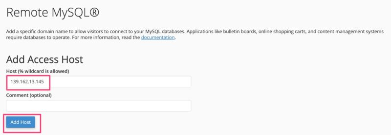 Panduan Remote MySQL di cPanel 4