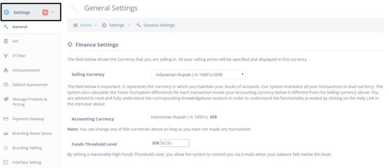 cara mengelola kontrol panel reseller domain