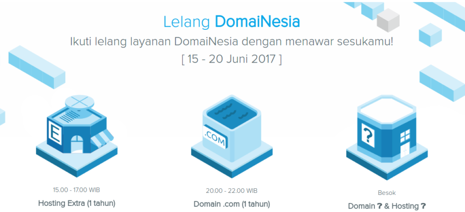 lelang domainesia