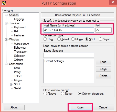 cara remote vps