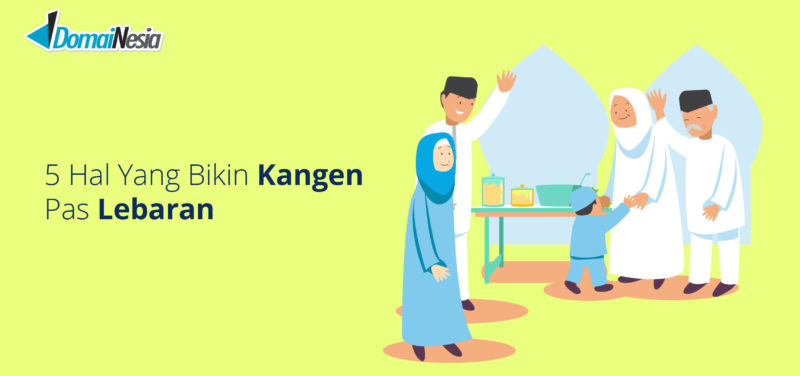 suasana lebaran di Indonesia