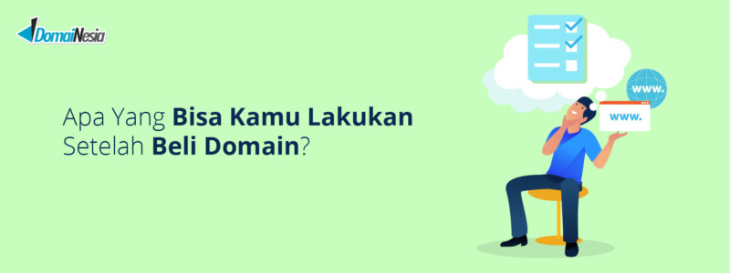 cara menggunakan domain