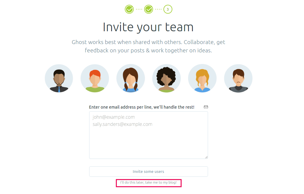cara instal ghost di hosting