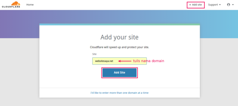 cara sinkronisasi hosting ke cloudflare