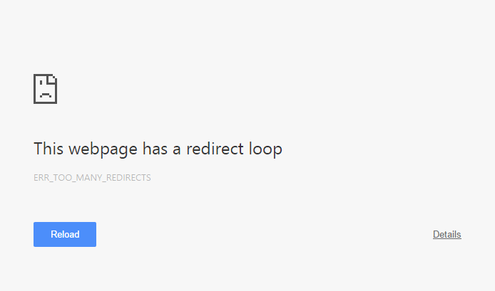 ERR_TOO_MANY_REDIRECTS