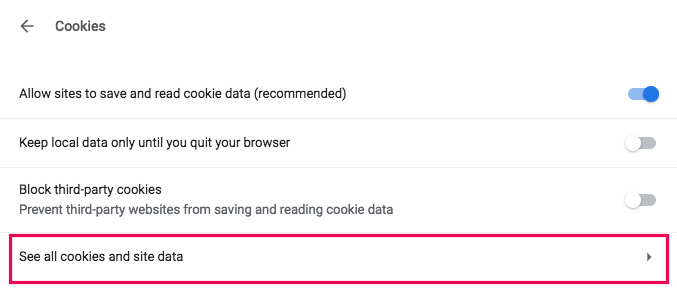 cara menghapus cookies di chrome