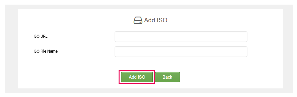 how to add iso in vps
