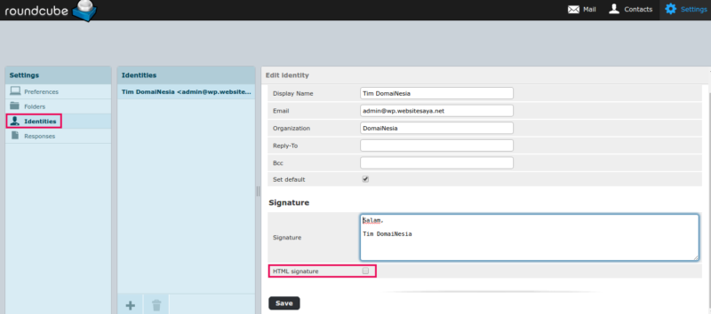 cara membuat email signature