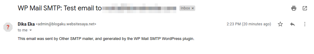 cara menggunakan Plugin WP Mail SMTP