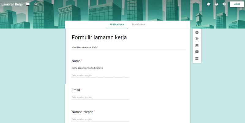 Cara Membuat Google Form, Tidak Sampai 5 Menit!  DomaiNesia