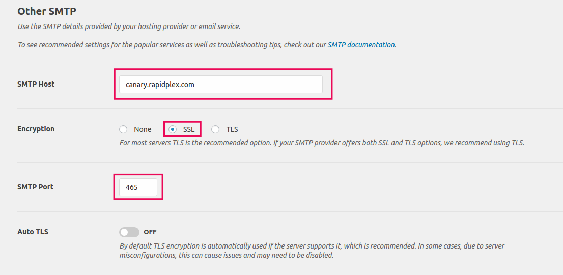 SMTP example com что это.