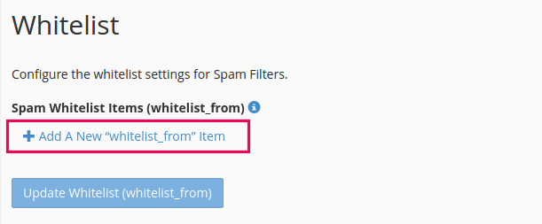 cara filter email spam di hosting