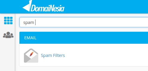 cara filter email spam di hosting