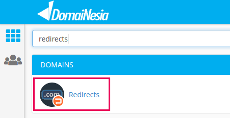 cara redirect domain dari cPanel Hosting