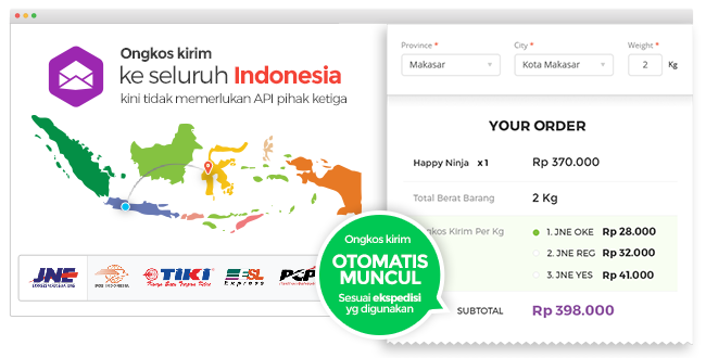 Plugin Ongkos Kirim