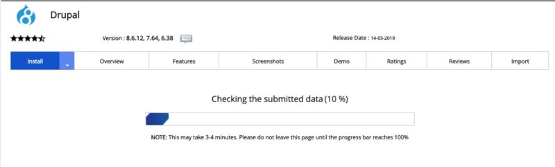 Cara install drupal di hosting 