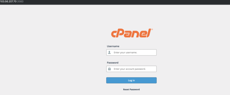 cara install cpanel di vps