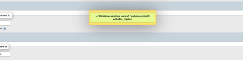 cara duplikat database MySQL