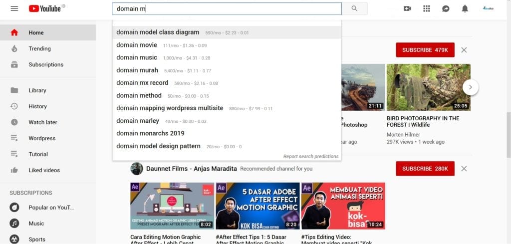 cara riset keyword youtube