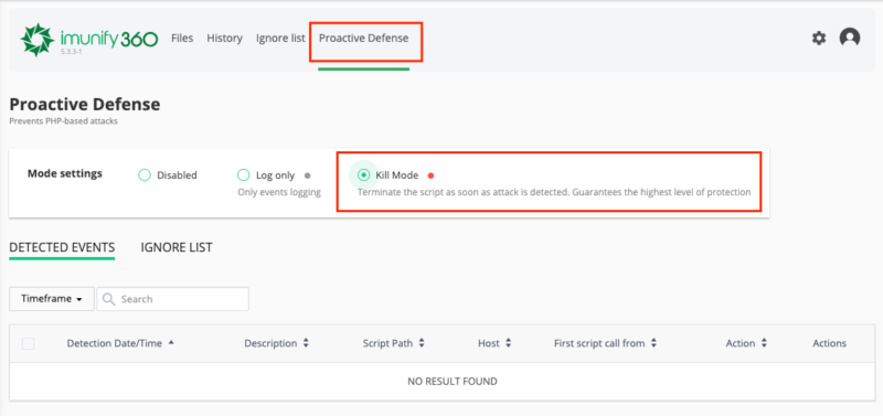 Imunify360 di Hosting