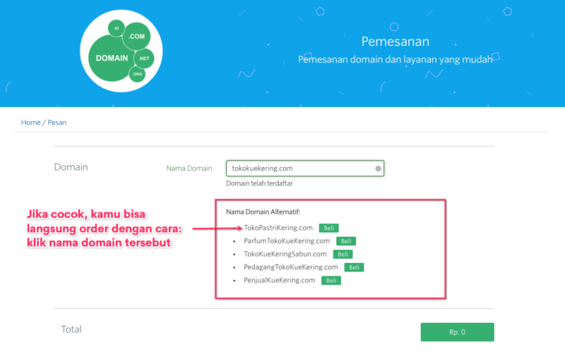 nama domain yang bagus