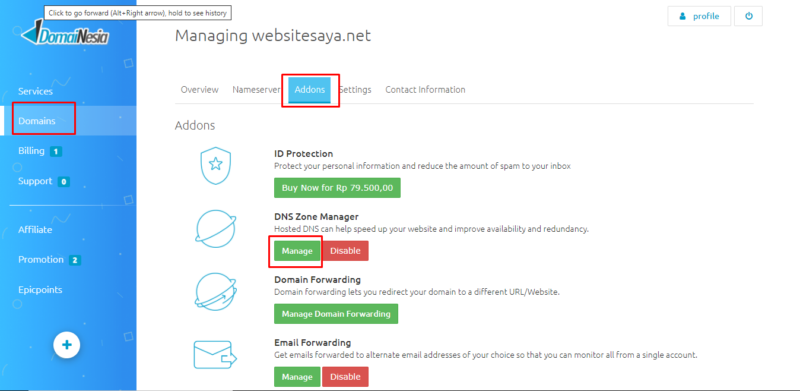 Cara Custom Domain ke Netlify - DomaiNesia