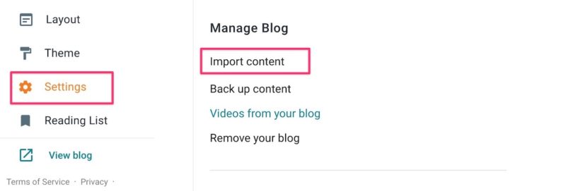 Panduan Import WordPress ke Blogger 3