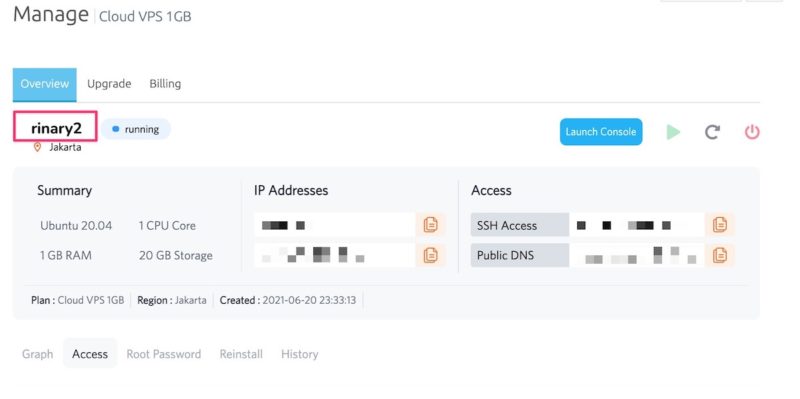 hostname