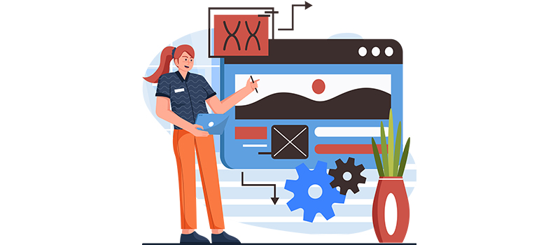 Header website