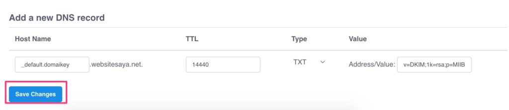 Cara Konfigurasi DNS Email Hosting (Mailspace) Untuk Admin 12
