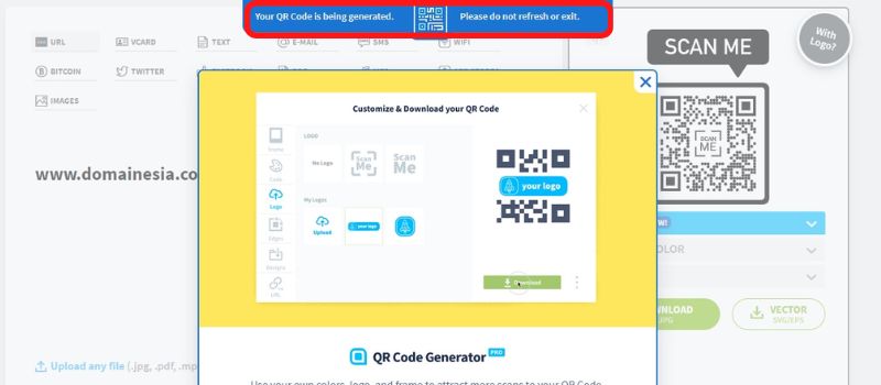 cara membuat qr code