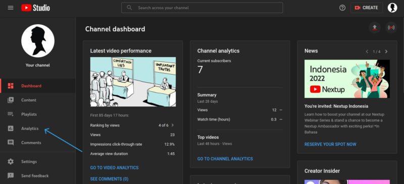 youtube analytics