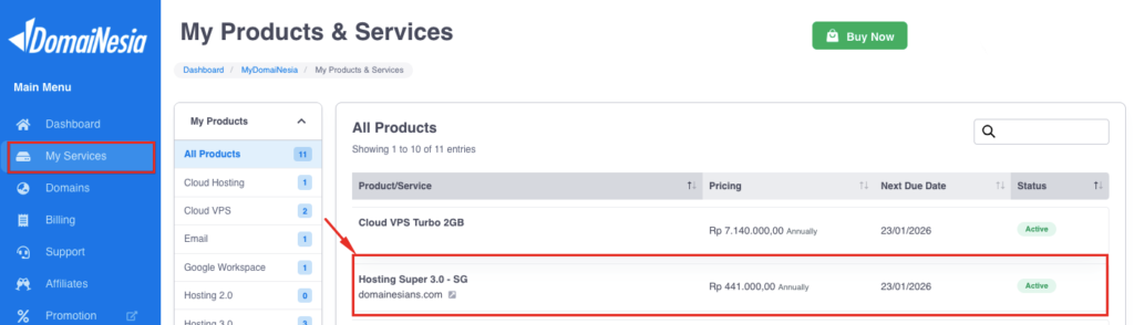 Cara Upgrade Paket Hosting DomaiNesia Tanpa Ribet 4 Cara Upgrade