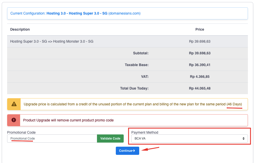 Cara Upgrade Paket Hosting DomaiNesia Tanpa Ribet 9 Cara Upgrade