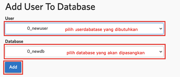 Panduan Membuat Database MySQL di cPanel 11 cara membuat database MySQL