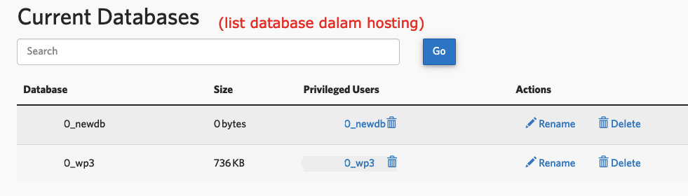 Panduan Membuat Database MySQL di cPanel 8 cara membuat database MySQL