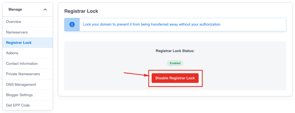 Panduan Lock dan Unlock Domain 5 lock dan unlock domain