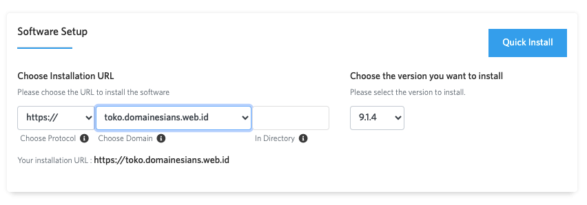 Panduan Instalasi Prestashop di cPanel Melalui Softaculous 6 cara install prestashop