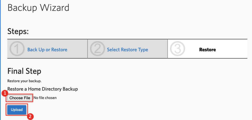 Panduan Restore Website Melalui cPanel 6 restore website