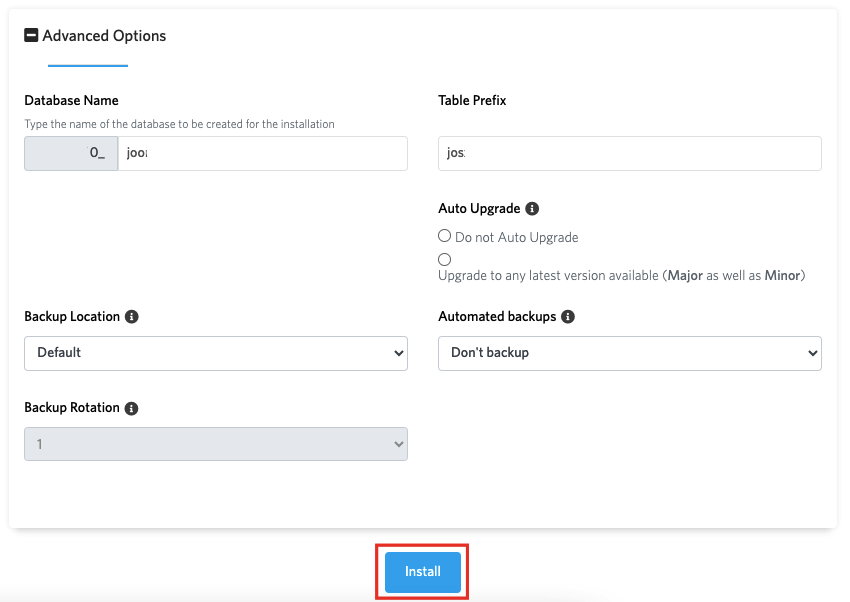 Panduan Instalasi Joomla 9 instalasi joomla