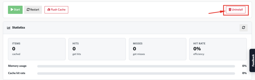 Panduan Memcached 6 aktivasi memcached