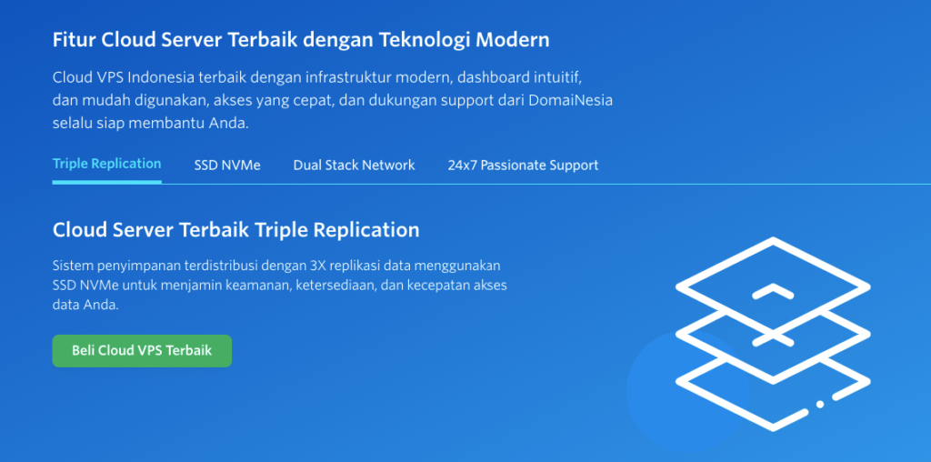 Mengenal Cloud VPS DomaiNesia 3 cloud vps domainesia